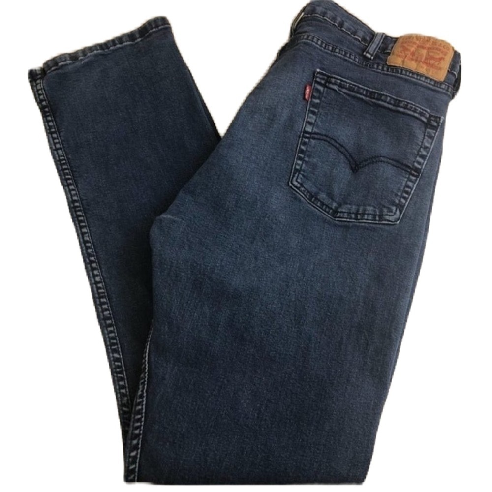 Levi's 516 Men's Denim Blue Jeans 40 x 34 Cotton Blend